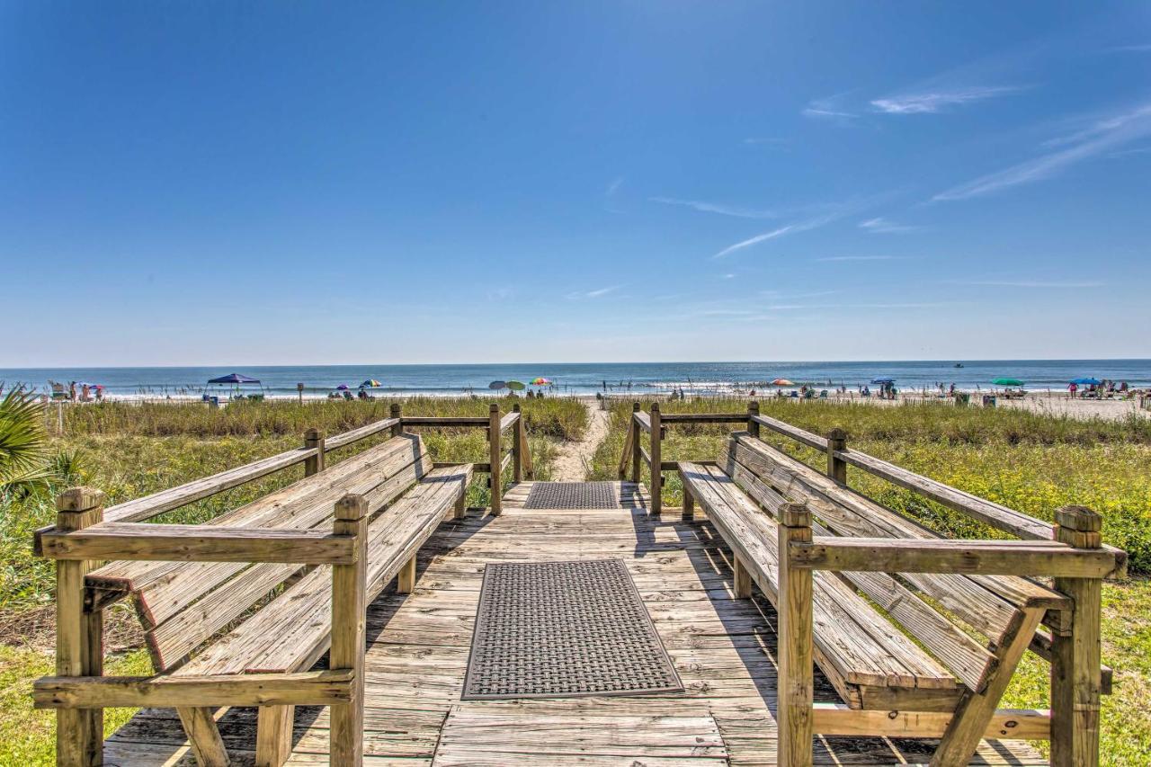 Beachy Condo With Pool Access And Steps To Boardwalk! Myrtle Beach Buitenkant foto