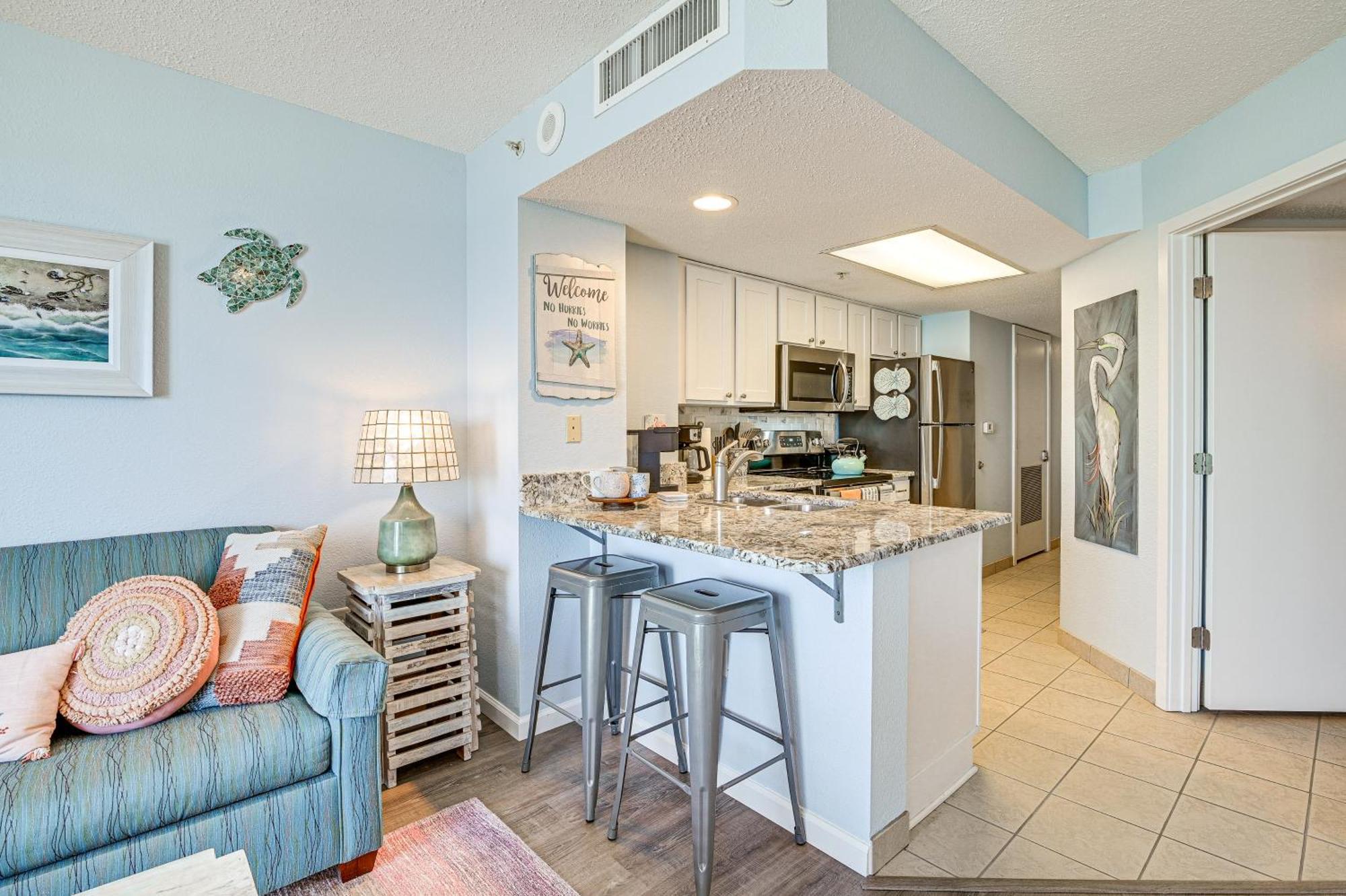Beachy Condo With Pool Access And Steps To Boardwalk! Myrtle Beach Buitenkant foto